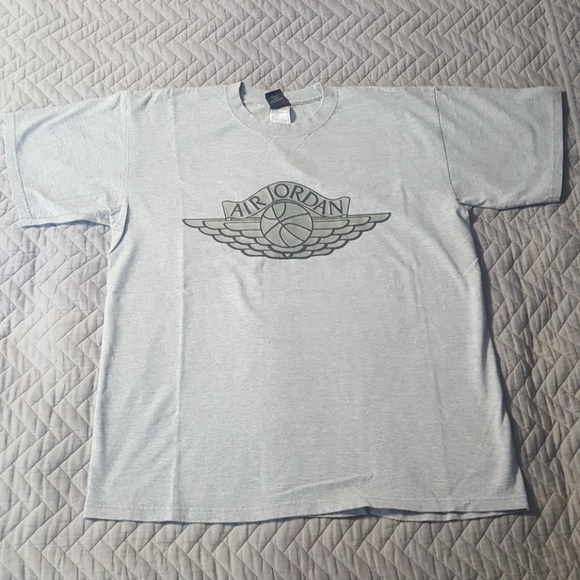 Jordan Other - Jordan Brand Air Wings logo shirt, gray Large